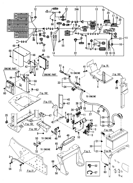 WIRE HARNESS(ENGINE) (YT5113AC)