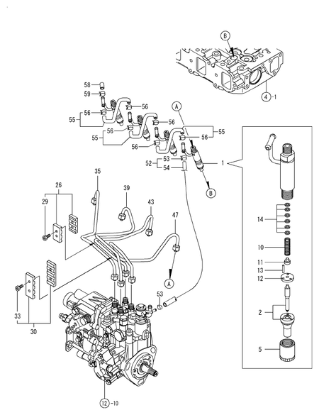 FUEL INJECTION VALVE (4TNV84-KLAN) FUEL INJECTION VALVE (4TNV84-KLAN)