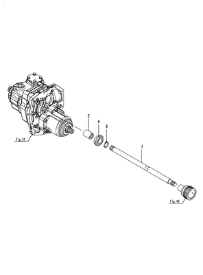 PTO DRIVE SHAFT (LX4100(YANMAR)) PTO DRIVE SHAFT (LX4100(YANMAR))