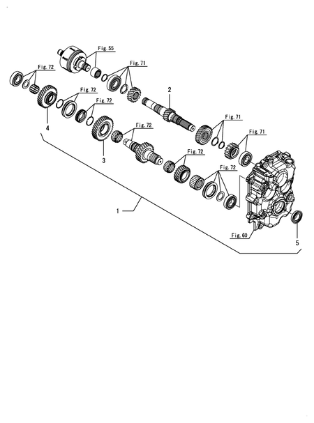 LOW SPEED P.T.O. (YT5113AC) LOW SPEED P.T.O. (YT5113AC)