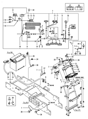 WIRE HARNESS(ENGINE) (YT359Y)