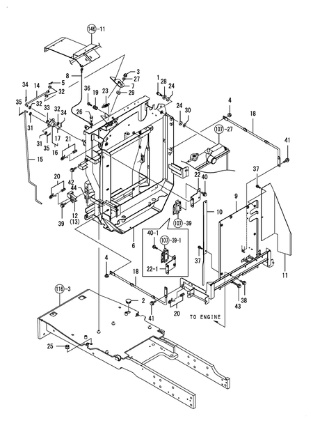 FRONT FRAME(CAB(ADD.ITEM (T80)