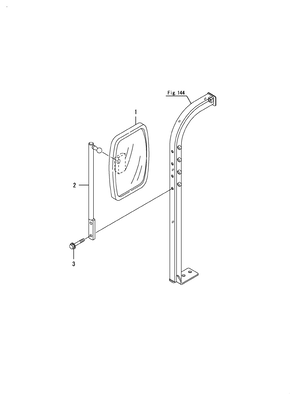 REARVIEW MIRROR(LEFT) (YT235Y)