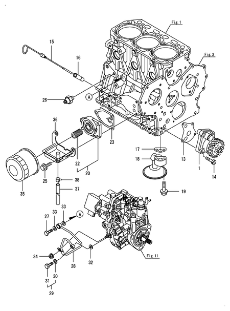 LUB. OIL SYSTEM (3TNV88F-EPMBA) LUB. OIL SYSTEM (3TNV88F-EPMBA)