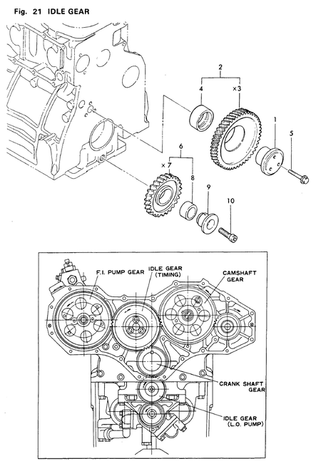 IDLE GEAR (4T112TLE-PP)