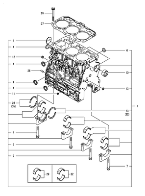 CYLINDER BLOCK (TNV) CYLINDER BLOCK (TNV)