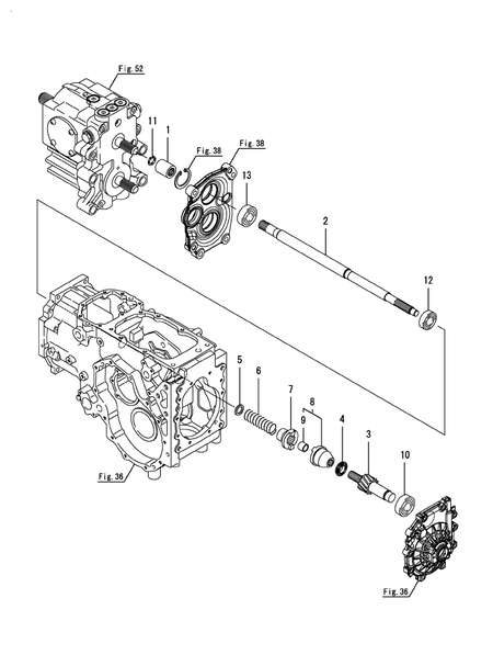 P.T.O DRIVE SHAFT (EX2900(CCY))