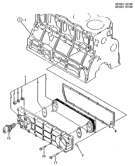 LUB. OIL COOLLER (4T112TL-GN)