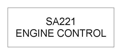 ENGINE CONTROL (SA221)