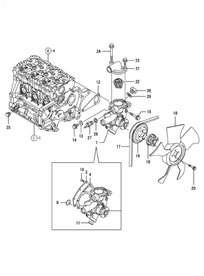 COOLING WATER SYSTEM (3TNM68-ASA) COOLING WATER SYSTEM (3TNM68-ASA)