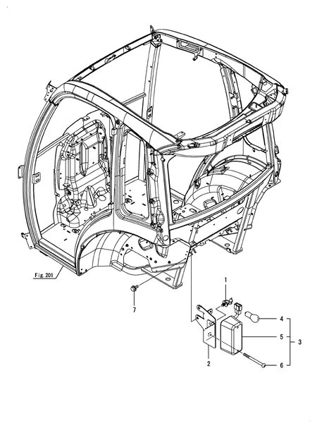 BACK LAMP (YT357AJ,Y(300001-)