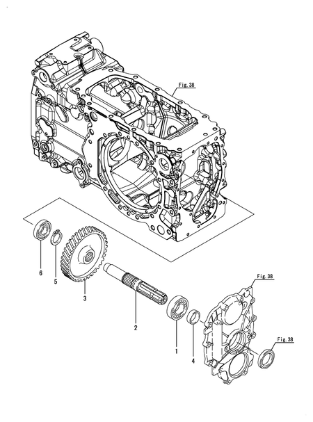 PTO SHAFT (LX410(YANMAR))