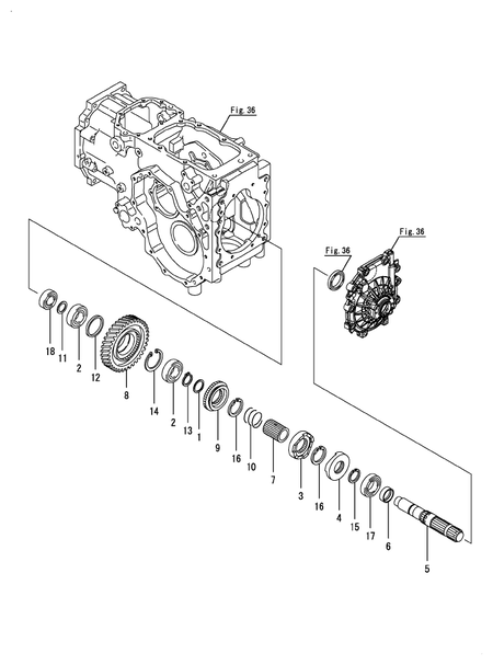 P.T.O SHAFT (EX2900(CCY))