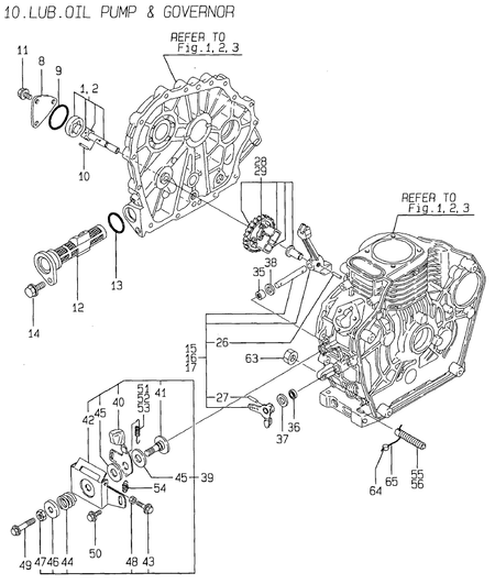 LUB.OIL PUMP & GOVERNOR (L40AE-DP2T)