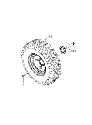 HUB BOLT (LX410(YANMAR)) HUB BOLT (LX410(YANMAR))