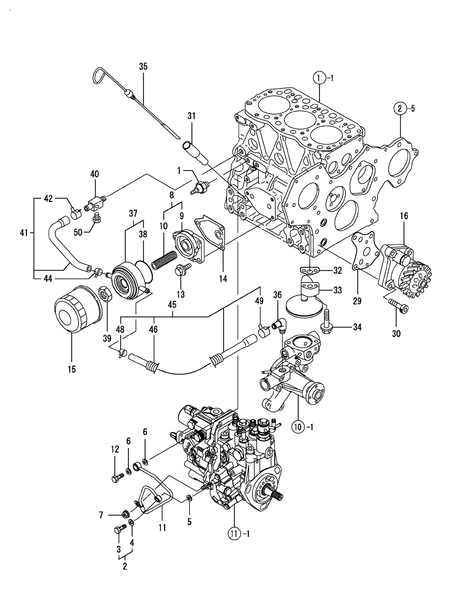 LUB.OIL SYSTEM (3TNV82A-BDSA3)