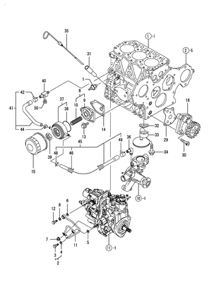 LUB.OIL SYSTEM (3TNV82A-BDSA3) LUB.OIL SYSTEM (3TNV82A-BDSA3)
