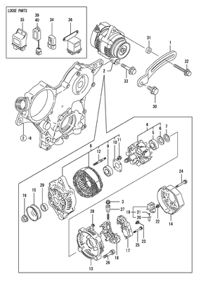 GENERATOR (3TNV76-HGE) GENERATOR (3TNV76-HGE)