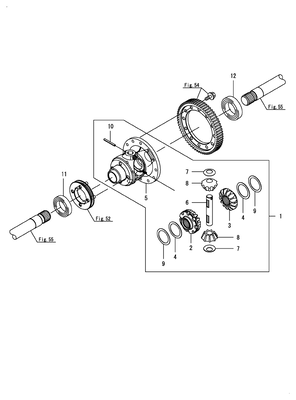 DIFFERENTIAL GEAR (SA324) DIFFERENTIAL GEAR (SA324)