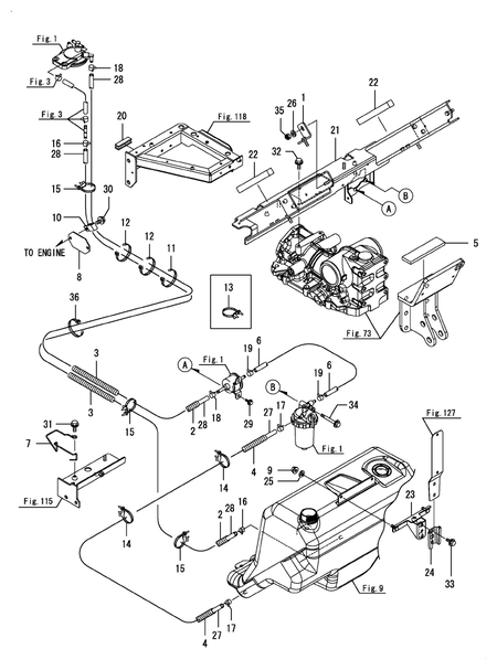 TANK PARTS (LX4100(YANMAR))