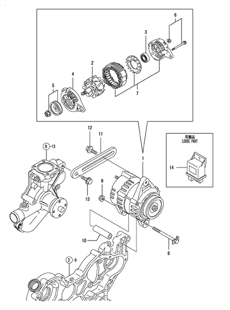 GENERATOR (4TNE98-BQFLC)