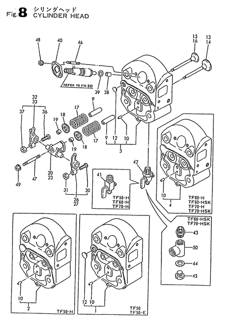 CYLINDER HEAD (TF70)