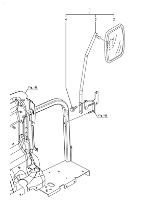 REARVIEW MIRROR(RIGHT) (YT359Y)
