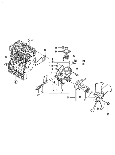 COOLING WATER SYSTEM (3TNV72-YUKS)