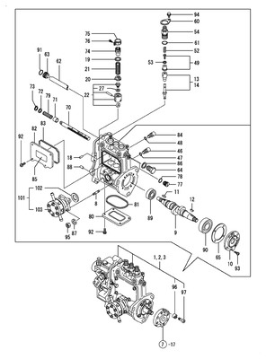 FUEL INJECTION PUMP (3TNV70-GGE) FUEL INJECTION PUMP (3TNV70-GGE)