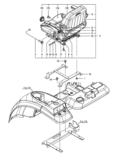 SEAT (LX4100(YANMAR))