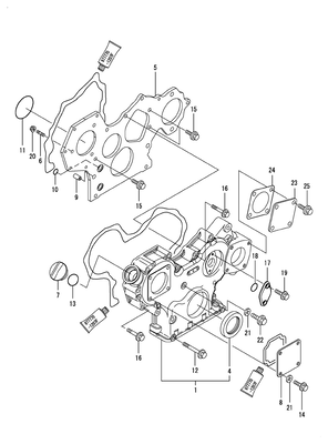 GEAR HOUSING (3TNV82A-BDSA3)