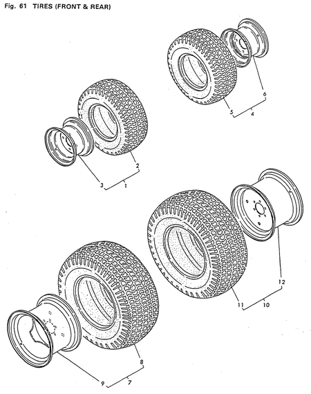 TIRES(FRONT & REAR) (YM257D-HK)