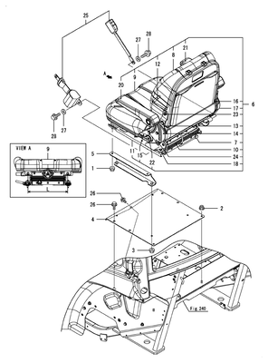SEAT(CABIN) (YT359Y)