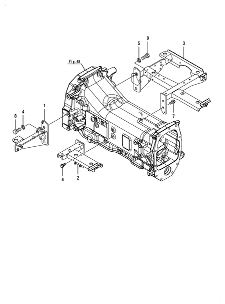 FLOOR SUPPORT(1) (YM347A-BR)