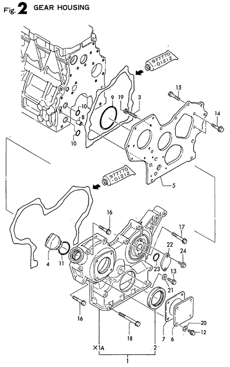 GEAR HOUSING (4TN82E-RK)