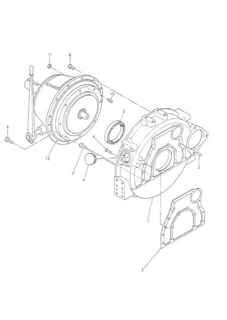 MOUNTING FLANGE (4T95LE-GB) MOUNTING FLANGE (4T95LE-GB)