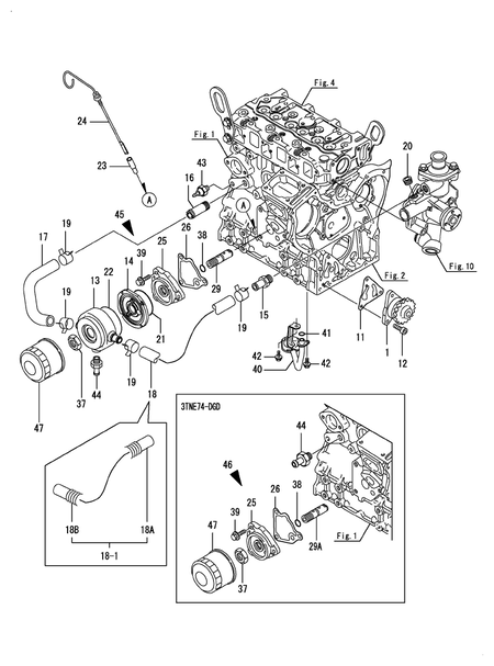 LUB. OIL SYSTEM (3TNE74-DG)