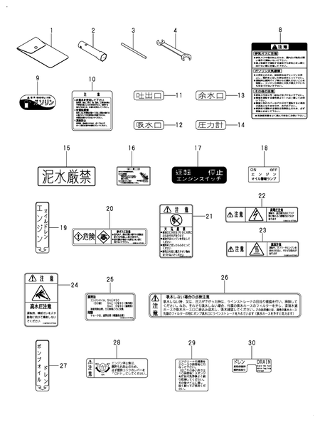 TOOL & LABEL (GA340SEHPSK)
