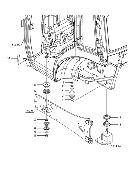 CABIN MOUNT(CABIN) (YT359Y)