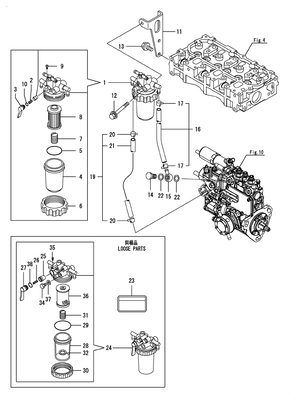 FUEL PIPE (3TNV74F-SDSA)