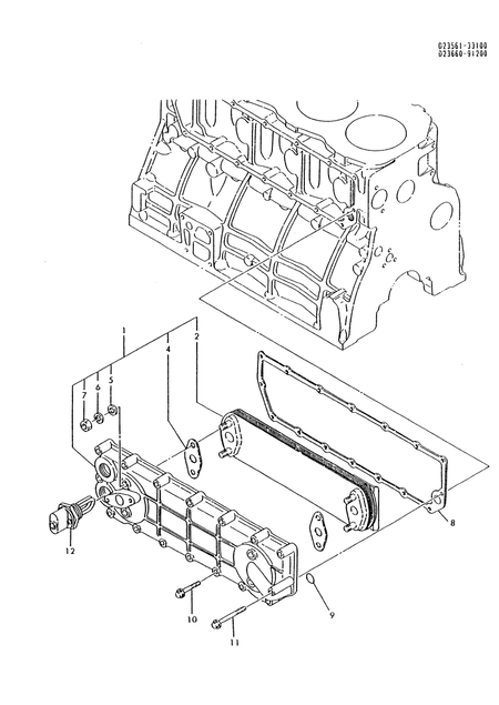 LUB. OIL COOLER (4TN100TL-NC) LUB. OIL COOLER (4TN100TL-NC)