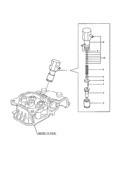 FUEL INJECTION VALVE (YDP4E)