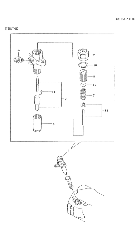 FUEL INJECTION PUMP (4T95LT-NC)
