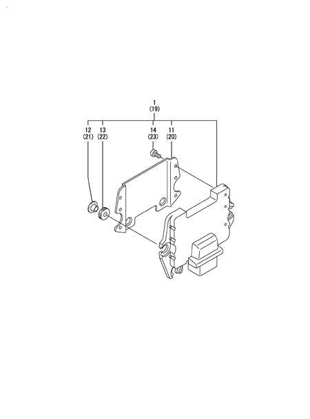 ELECTRONIC CONTROL UNIT (ECU) (4TNV98T-ZSLY)