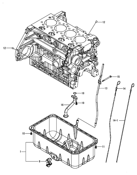 OIL SUMP (4TN107FHT-2SSHA)