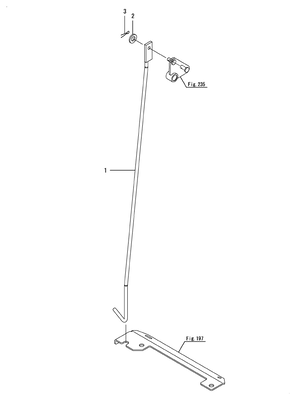 BONNET ROD (YM359A)