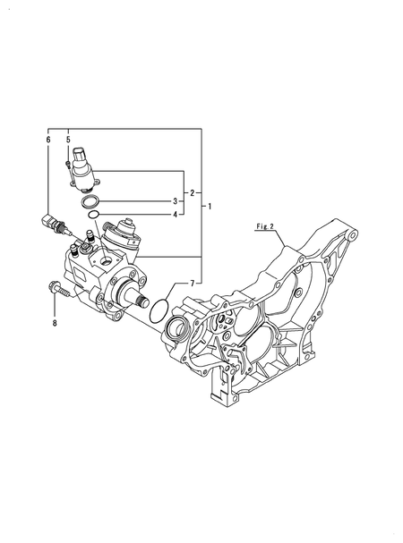FUEL SUPPLY PUMP (3TNV88C-DTR4)