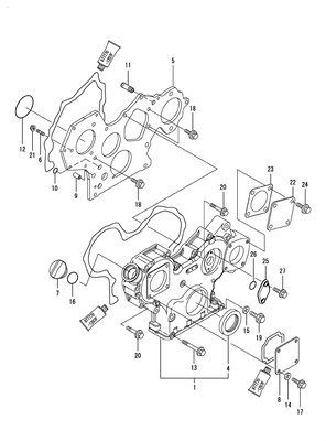 GEAR HOUSING (3TNV84T-BKSA2) GEAR HOUSING (3TNV84T-BKSA2)