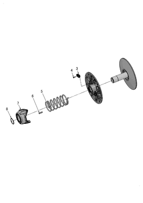 DRIVEN PULLEY (YU1000DK-BRAHMA)