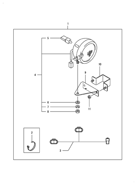 WORK LAMP (SA425)